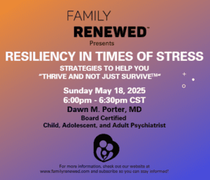FR Free Webinars Resiliency in the midst of Stress 5-18-2021 Sunday